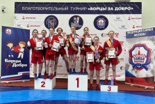 выкса.рф, Выксунские самбистки завоевали 4 золота и 4 серебра на турнире «Борцы за добро» в Москве